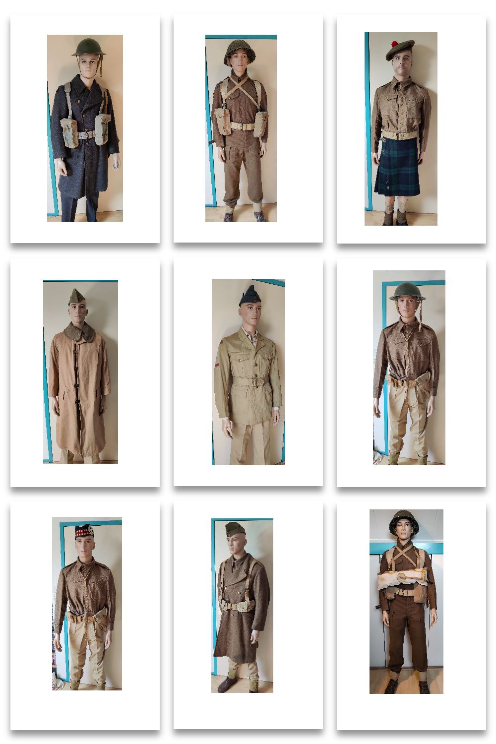 BRITSE UNIFORMEN IN DE COLLECTIE