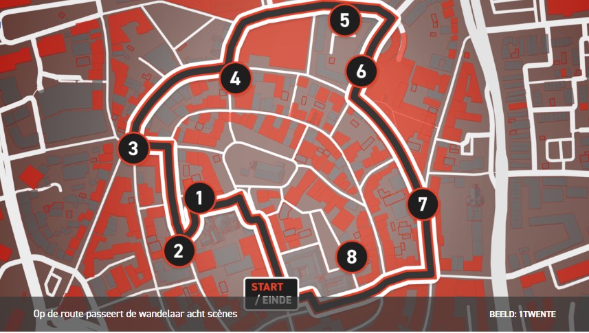 HISTORISCHE STADSWANDELING WO2