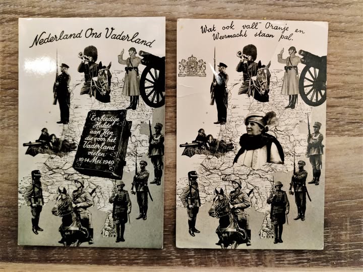 Briefkaarten Nederland ons vaderland