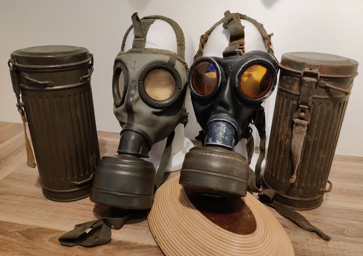 De M30 en M38 gasmaskers van het Duitse leger