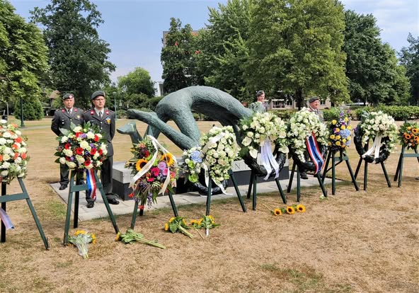 Indië herdenking in het Blijdensteinpark