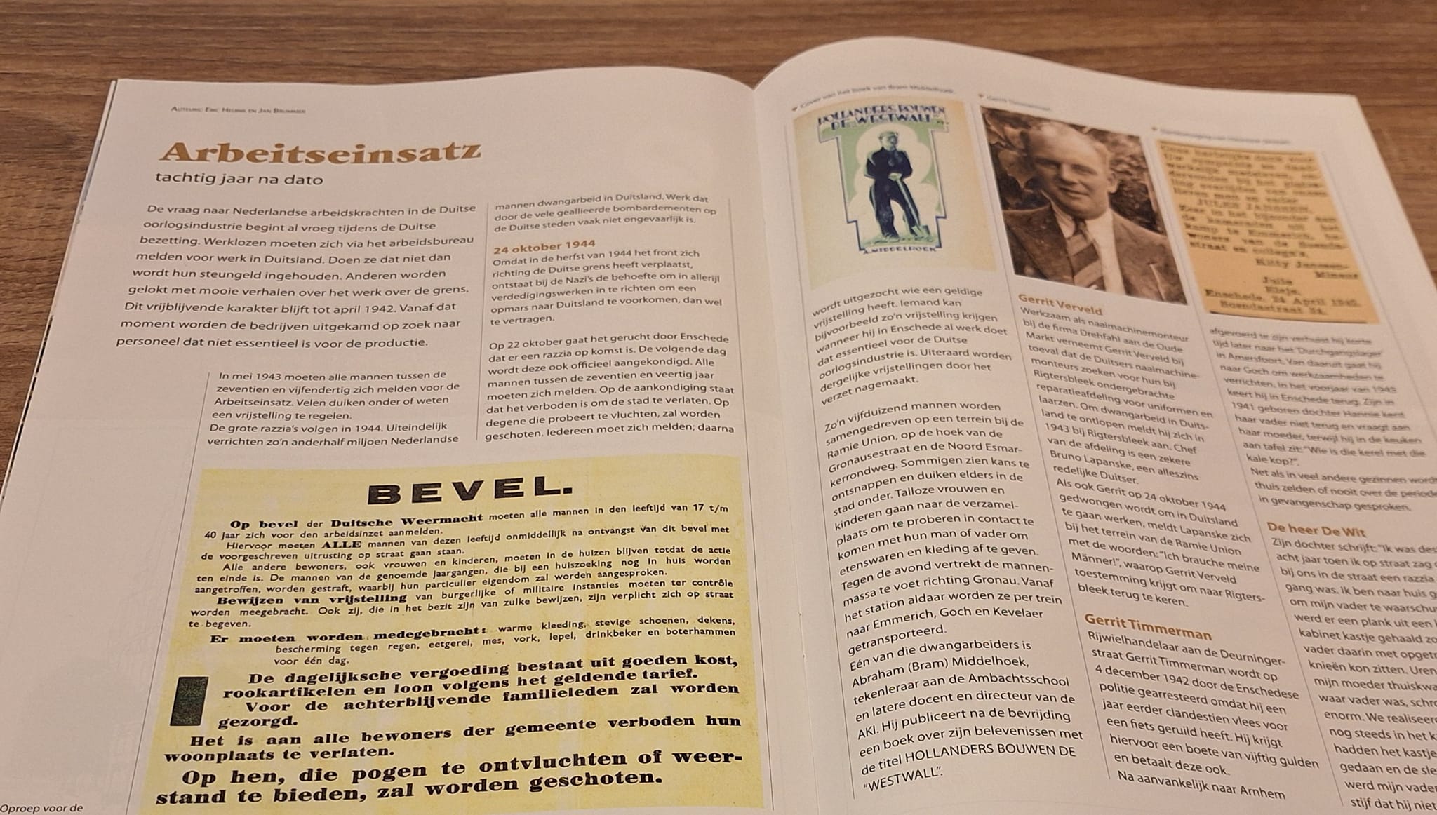 Arbeitseinsatz – n Sliepsteen