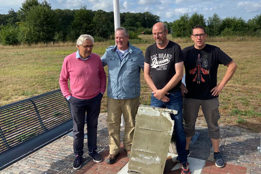 Halifax DK259 – Bezoek crashlokatie