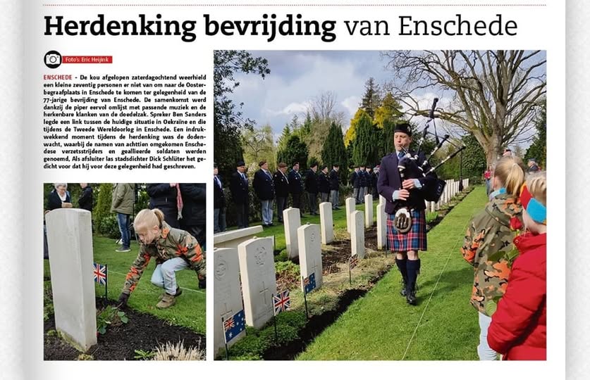 1 april bevrijding herdenking 2022