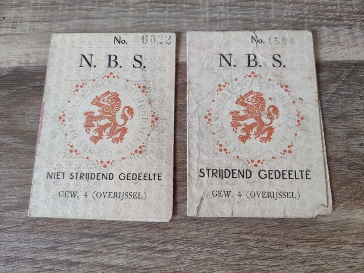 Identiteitspassen Nederlandse Binnenlandse Strijdkrachten