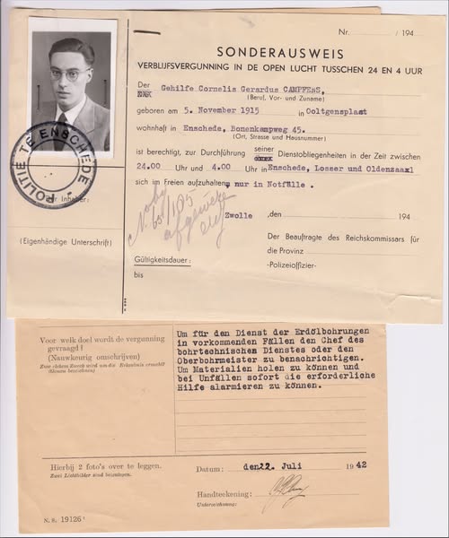 Sperrtijd – Sonderausweis